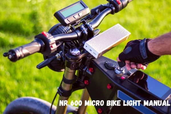 NR 600 Micro Bike Light Manual